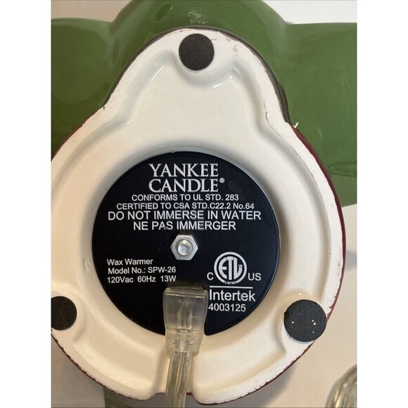 Yankee Candle Scenterpiece Christmas Tree Easy Meltcup Wax Warmer Retired Tested - Picture 7 of 11